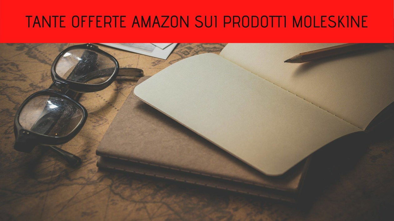 Immagine di Tante offerte Amazon sui prodotti Moleskine