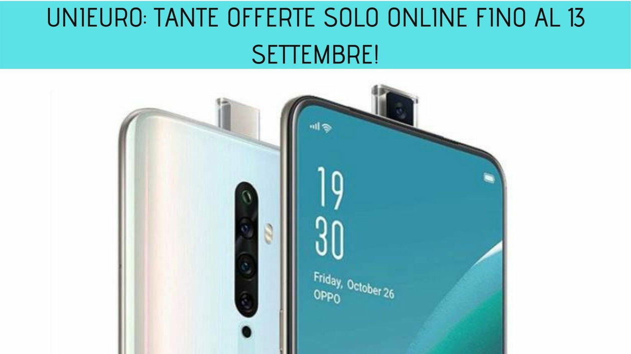 Immagine di Unieuro: tante offerte solo online fino al 13 settembre!