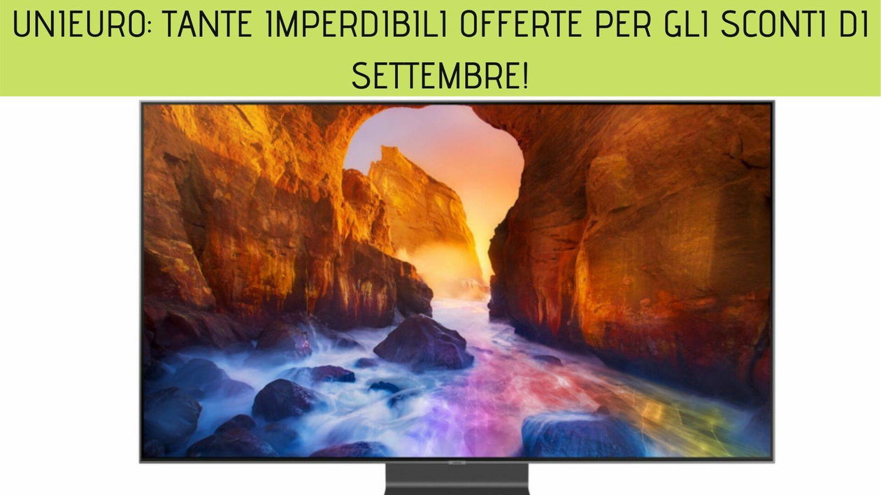 Immagine di Unieuro: tante imperdibili offerte per gli sconti di settembre!
