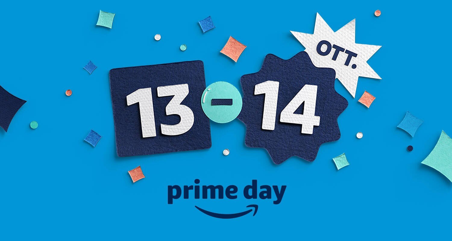 Immagine di Amazon Prime Day ufficiale il 13 e 14 ottobre, ecco come si svolgerà