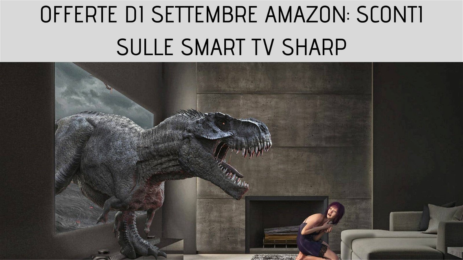 Immagine di Offerte di settembre Amazon: tante smart TV Sharp a prezzi imperdibili!