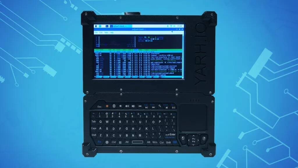 Immagine di YARH.IO è un Raspberry Pi portatile pensato per gli hacker
