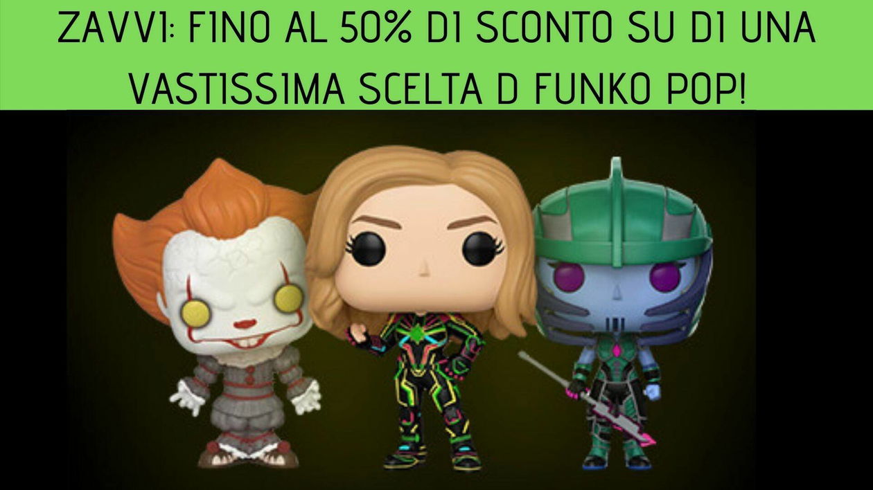 Immagine di Zavvi: 50% di sconto su di una vastissima scelta d Funko Pop!