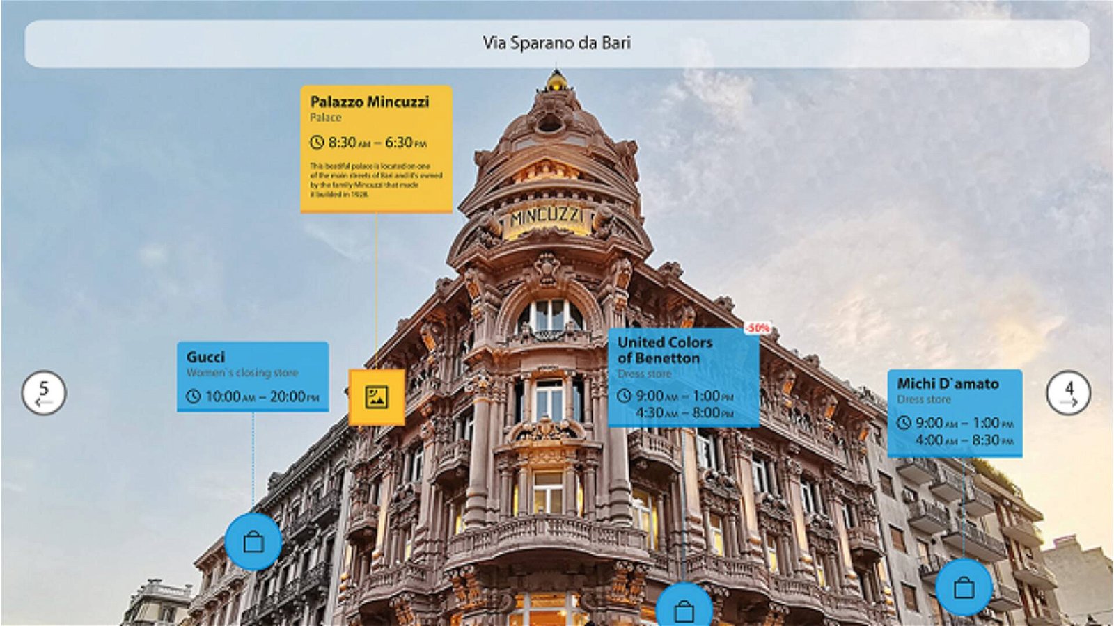 Immagine di Bari è la prima città mappata in 3D con realtà aumentata disponibile su app