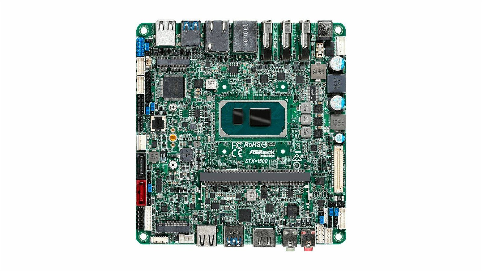 Immagine di ASRock, ecco le nuove motherboard Mini-STX con supporto a Intel Tiger Lake