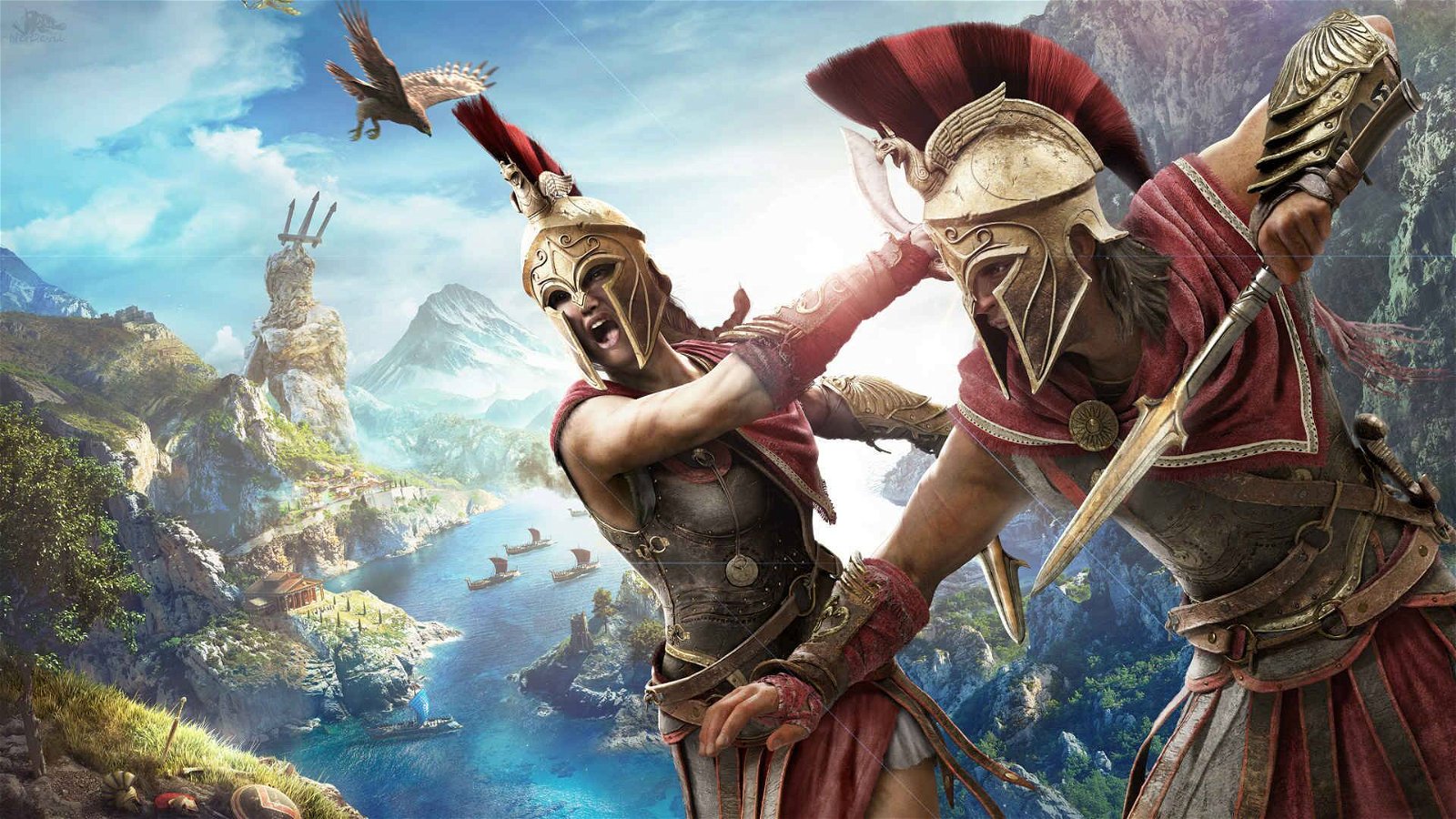Immagine di Assassin's Creed Odyssey è uno spettacolo mitologico in 8K