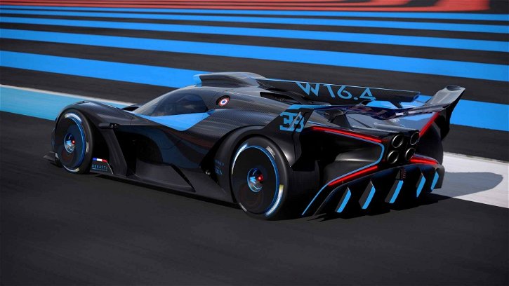 Immagine di Bugatti Bolide, un concept da pista da 500 km/h