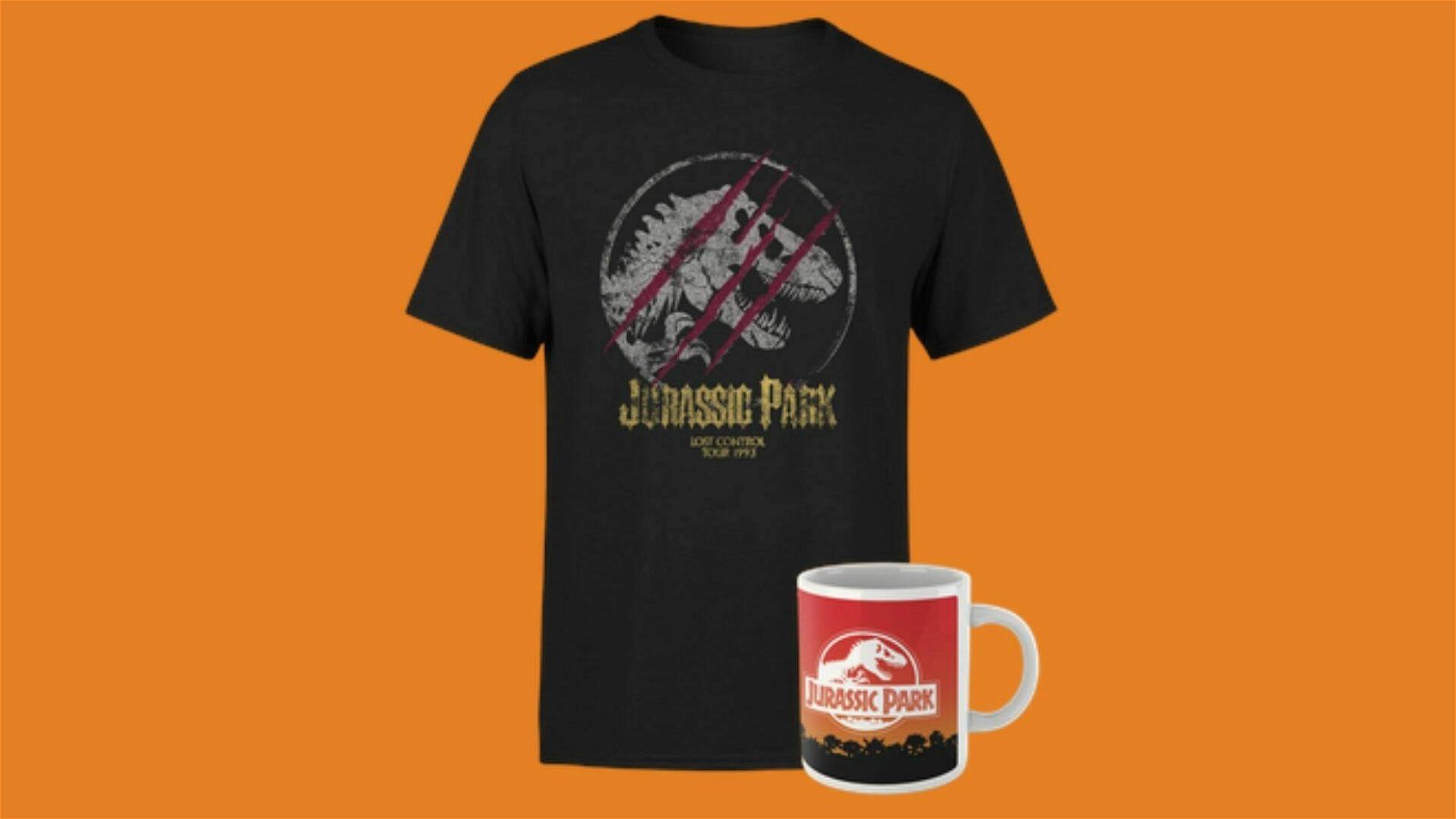 Immagine di Arriva il bundle Jurassic Park con tazza e t-shirt a soli 9,99€ da Zavvi!