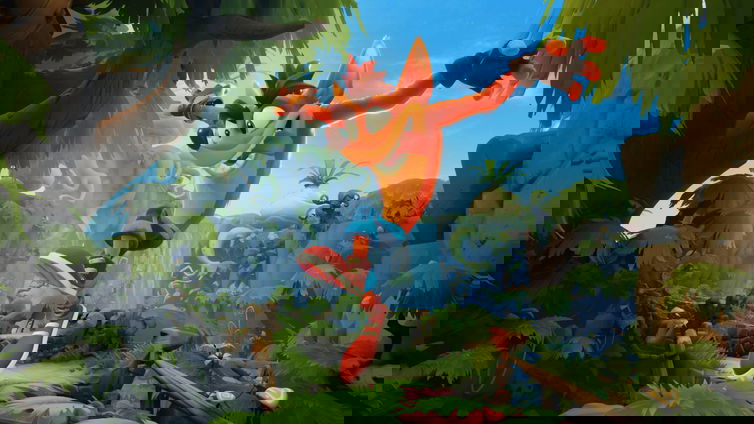 Immagine di Crash Bandicoot 4: It's About Time, la versione Steam annunciata con della pizza