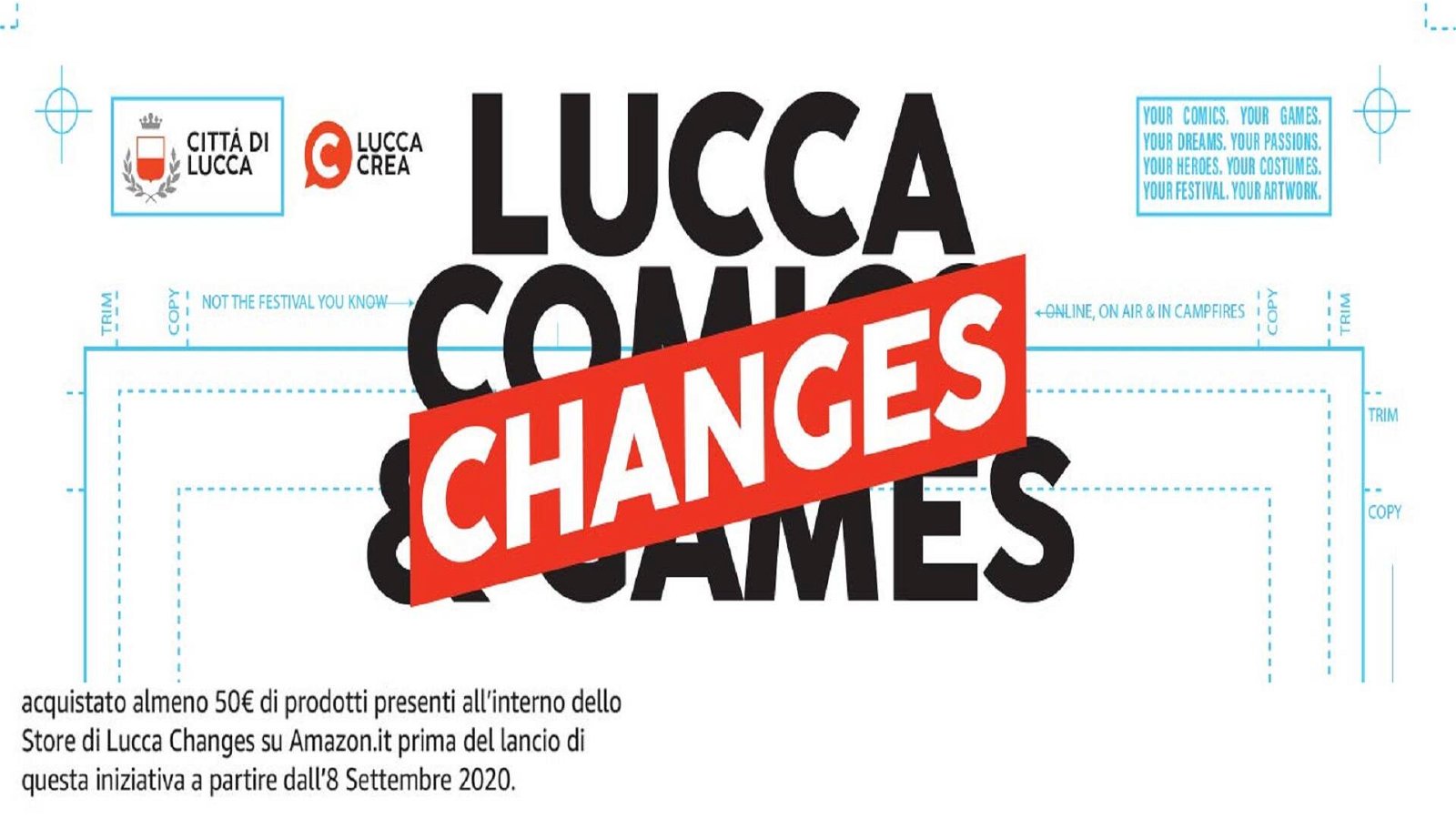 Immagine di Lucca Changes - gli appuntamenti del Lucca Store di Amazon.it