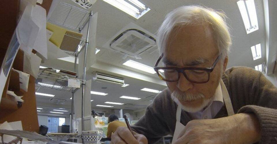 Immagine di Hayao Miyazaki ridisegna l'insegna del cafè del Museo Ghibli