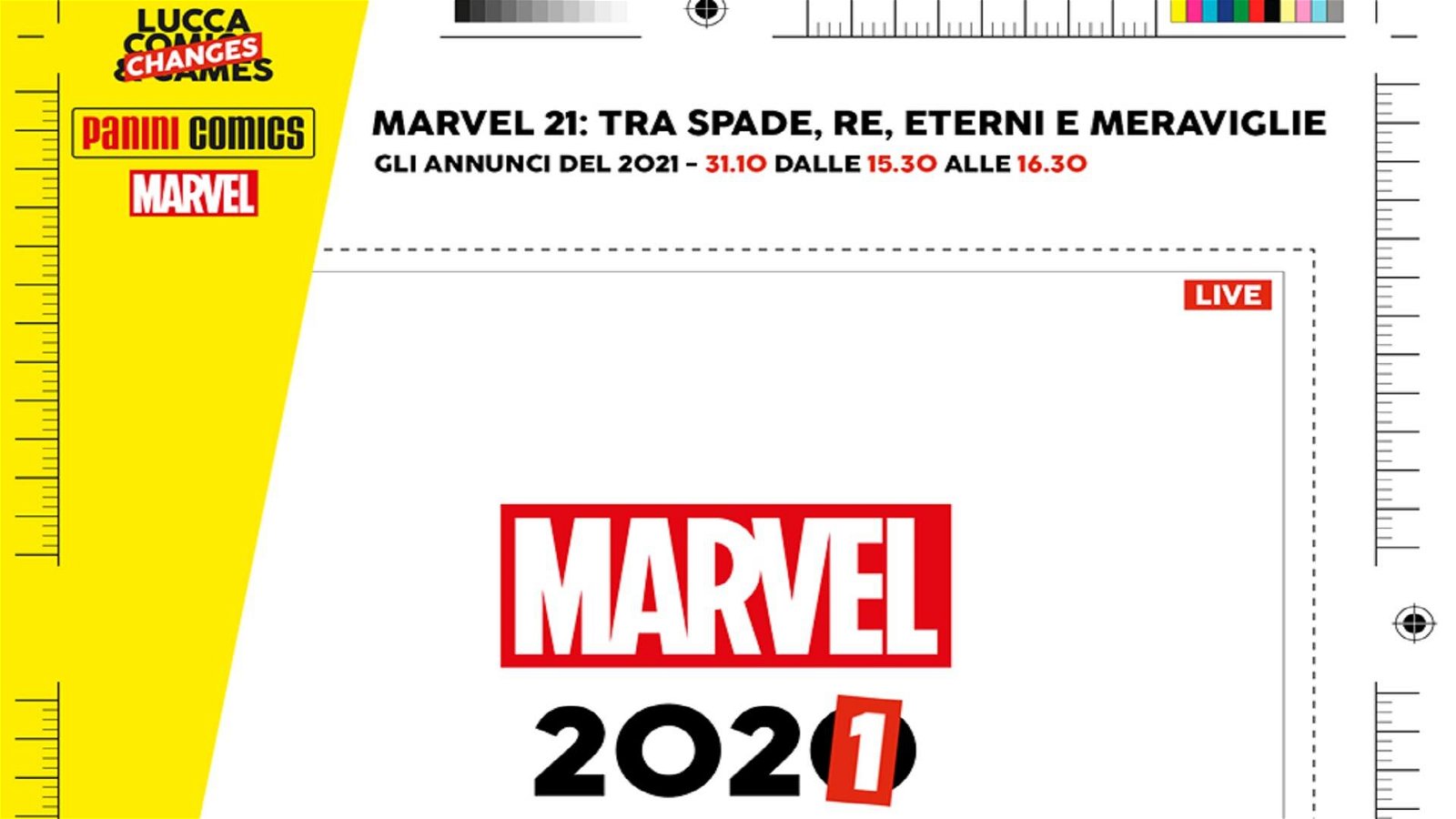 Immagine di Lucca Changes: tutti gli annunci Panini Marvel Italia