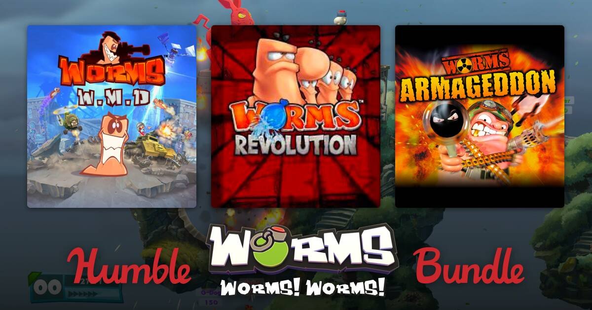Immagine di Worms: tantissimi titoli della celebre saga a un prezzo super nel nuovo bundle di Humble Bundle!