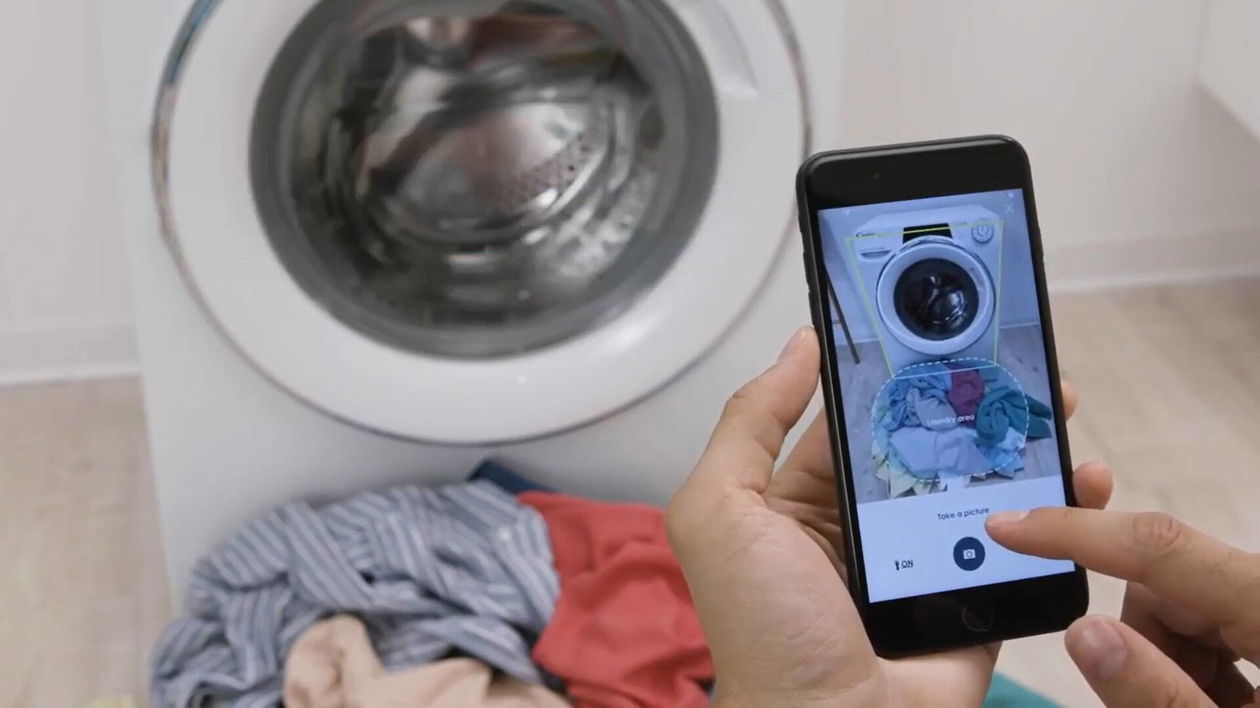 Immagine di eBay: 48% di sconto sull'ottima Lavatrice Candy HGB 128THB7-S!