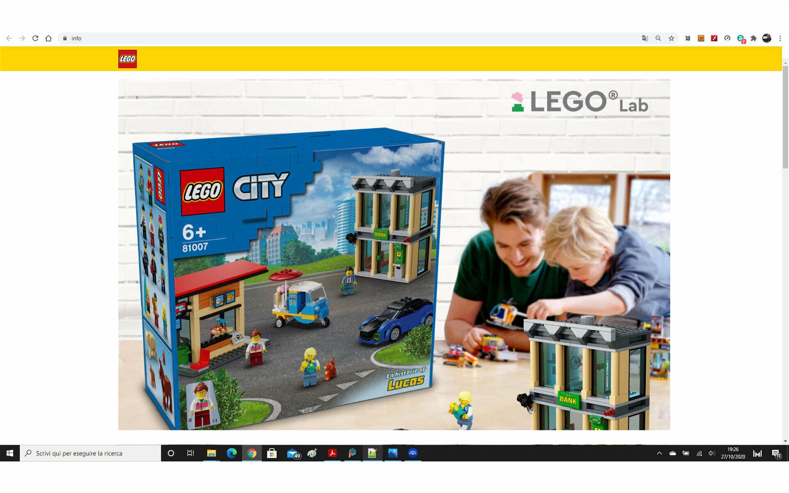 Immagine di Un set LEGO City che sia solo nostro? Grazie a LEGO LAB, in Danimarca si può!