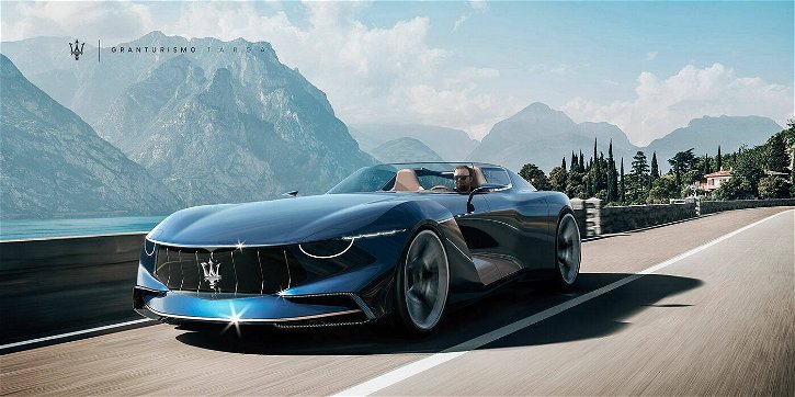 Immagine di Maserati GranTurismo Targa, un nuovo concept mette in ombra la MC20