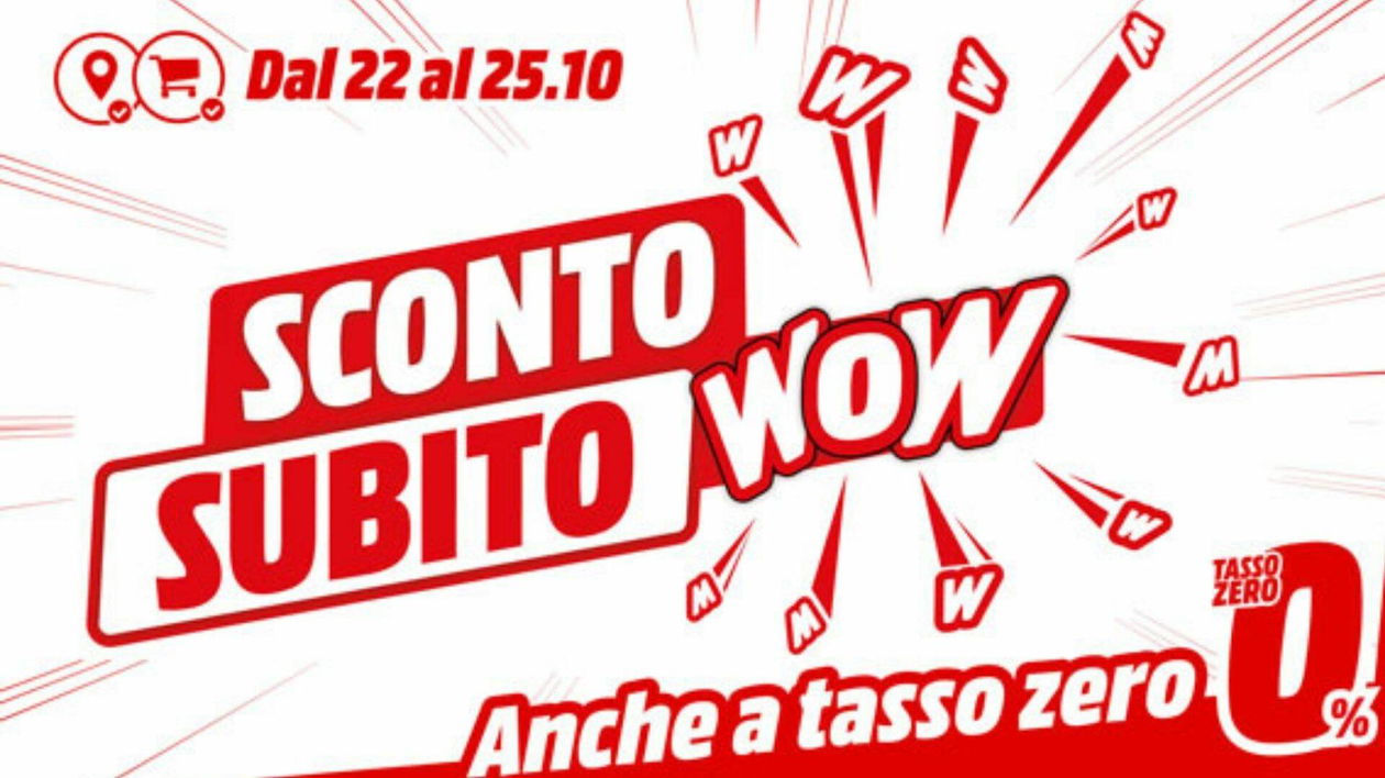 Immagine di Più spendi più risparmi, fino a 200€ di sconto da MediaWorld