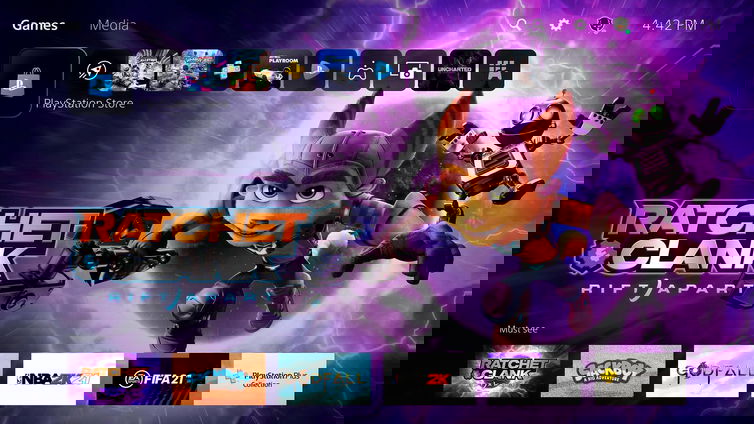 Immagine di PS5: UFFICIALE, ecco l'interfaccia utente in video