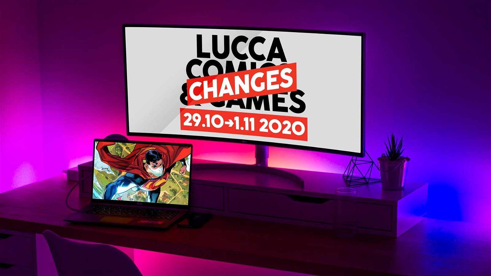 Immagine di Lucca Changes: Lupo Alberto e la campagna di pervenzione del Covid-19