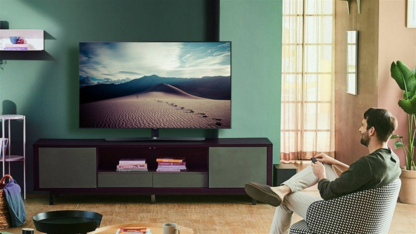 Immagine di Smart TV Samsung da 65" scontata di 300€ nelle offerte del giorno Mediaworld