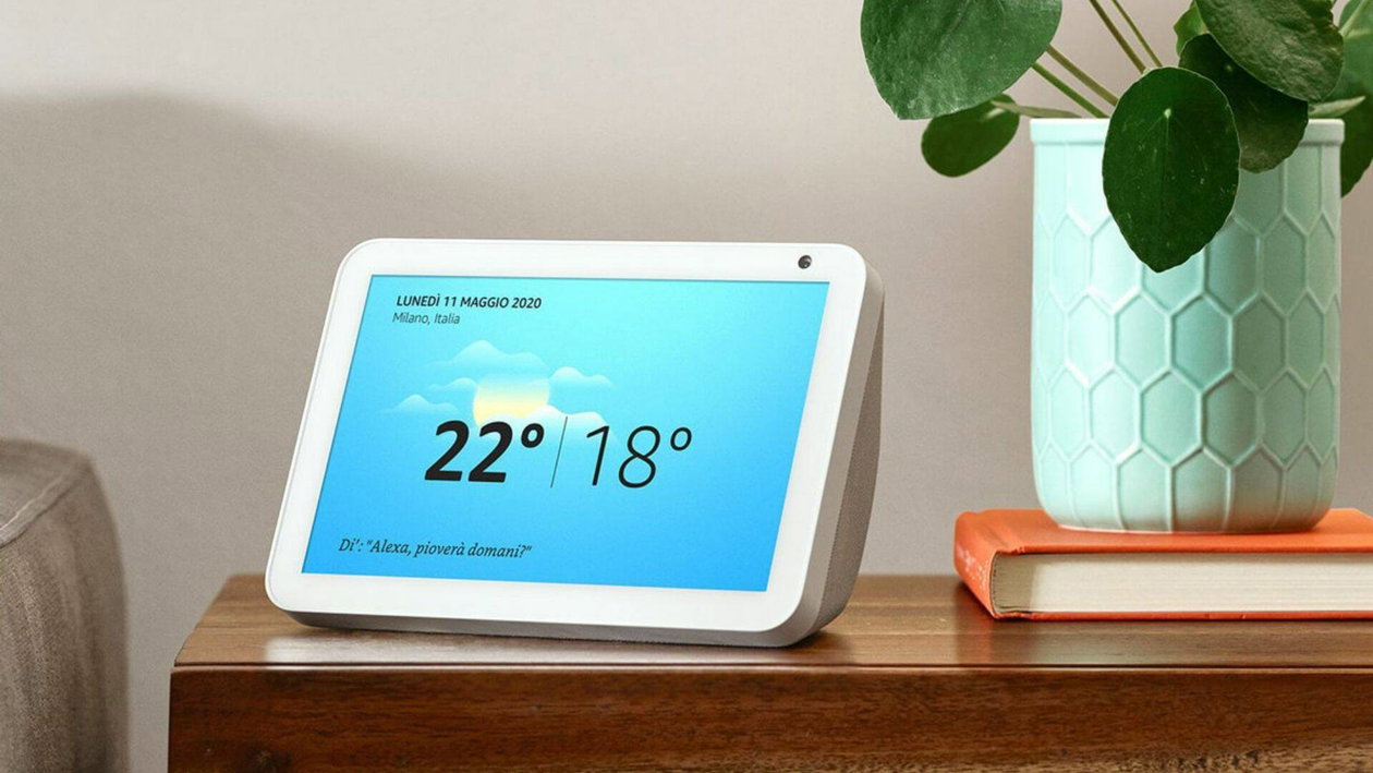 Immagine di Echo Show 8 a meno di 100€ nel Solo per oggi Mediaworld