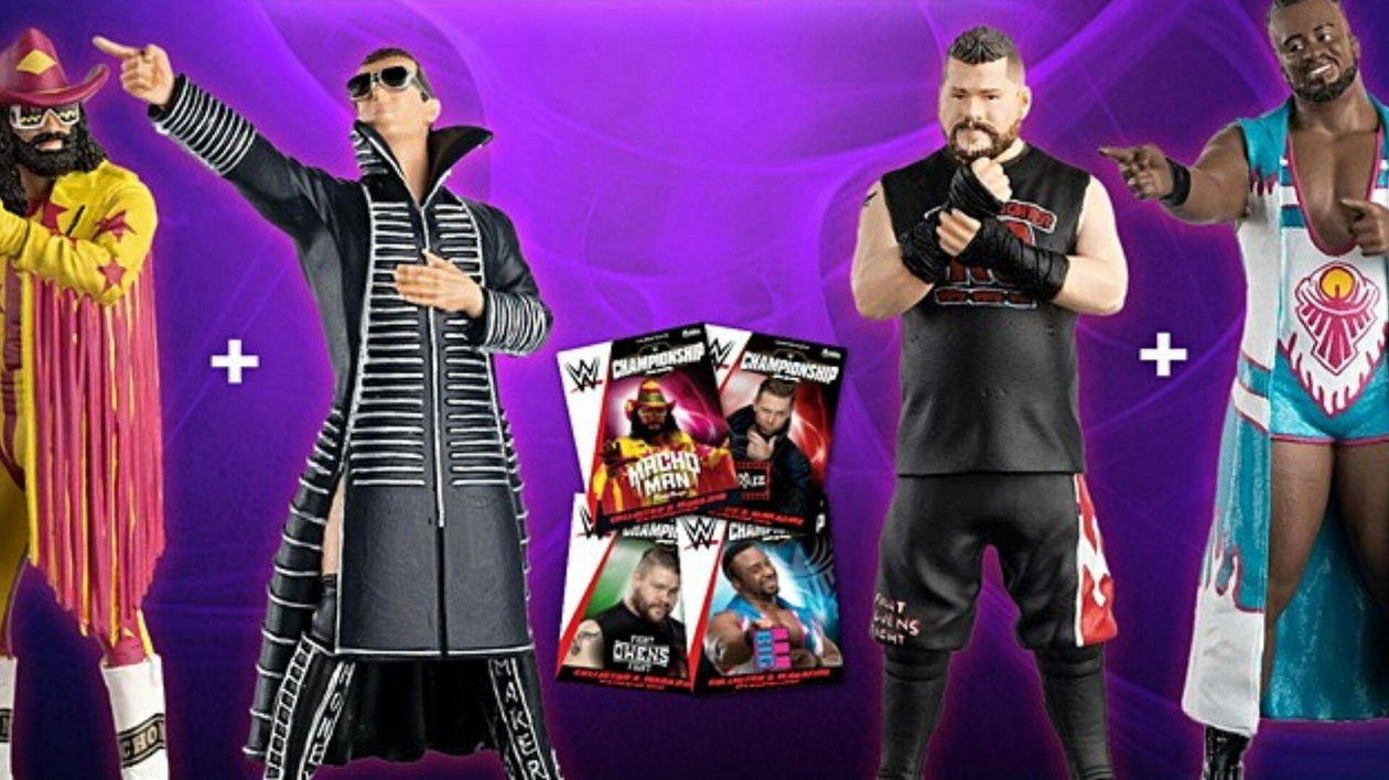 Immagine di Eaglemoss: acquista una statuetta del Campionato WWE e ne ricevi un'altra in regalo!