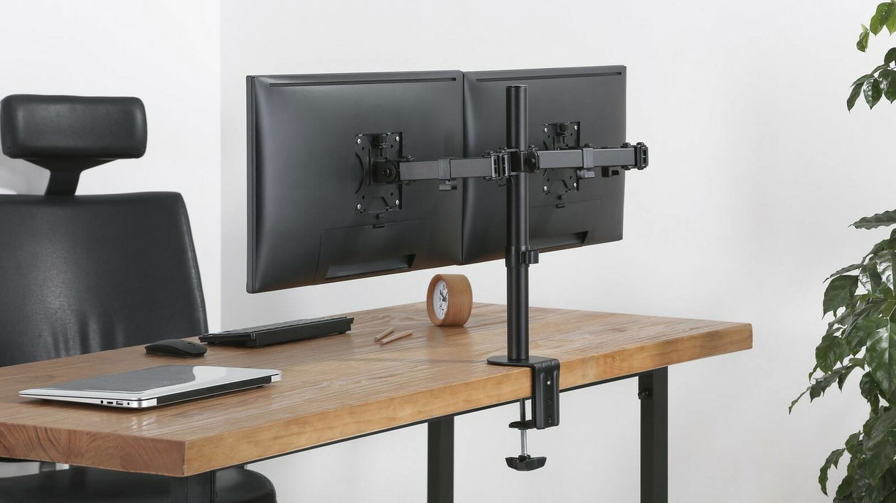 Immagine di Techly: ecco i supporti da scrivania per monitor adatti a tutte le esigenze