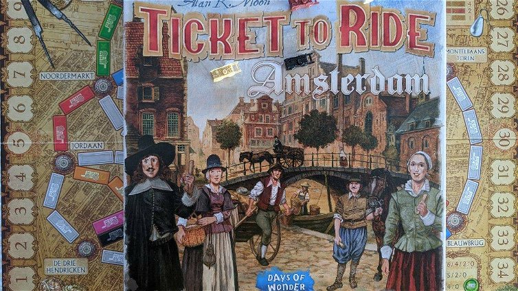 Immagine di Ticket To Ride: Amsterdam: la recensione