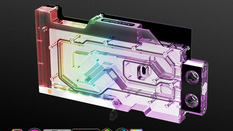 Immagine di RTX 3080 e RTX 3090 Founders Edition, i nuovi waterblock RGB di Bitspower per pochi eletti