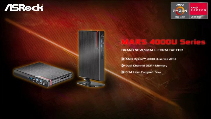Immagine di ASRock, ecco il mini PC con APU AMD più sottile al mondo