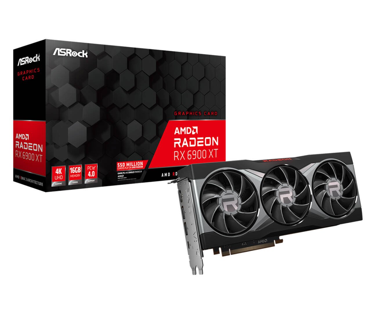 Immagine di Radeon RX 6900 XT, ecco la prima proposta ASRock con design reference