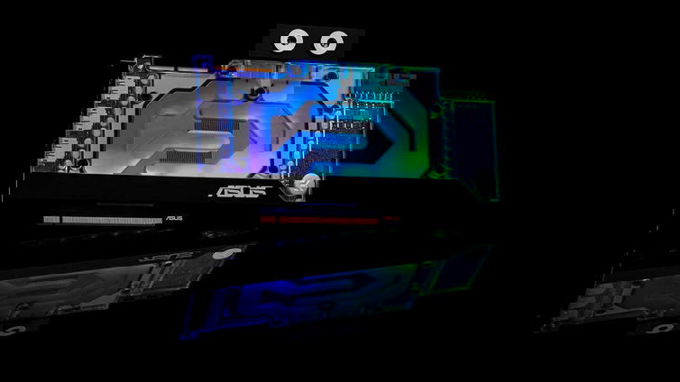 Immagine di ASUS e EKWB insieme per schede RTX 30 con waterblock preinstallato