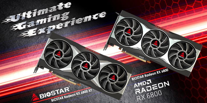 Immagine di Radeon RX 6800 e RX 6800 XT, ecco i nuovi modelli Biostar