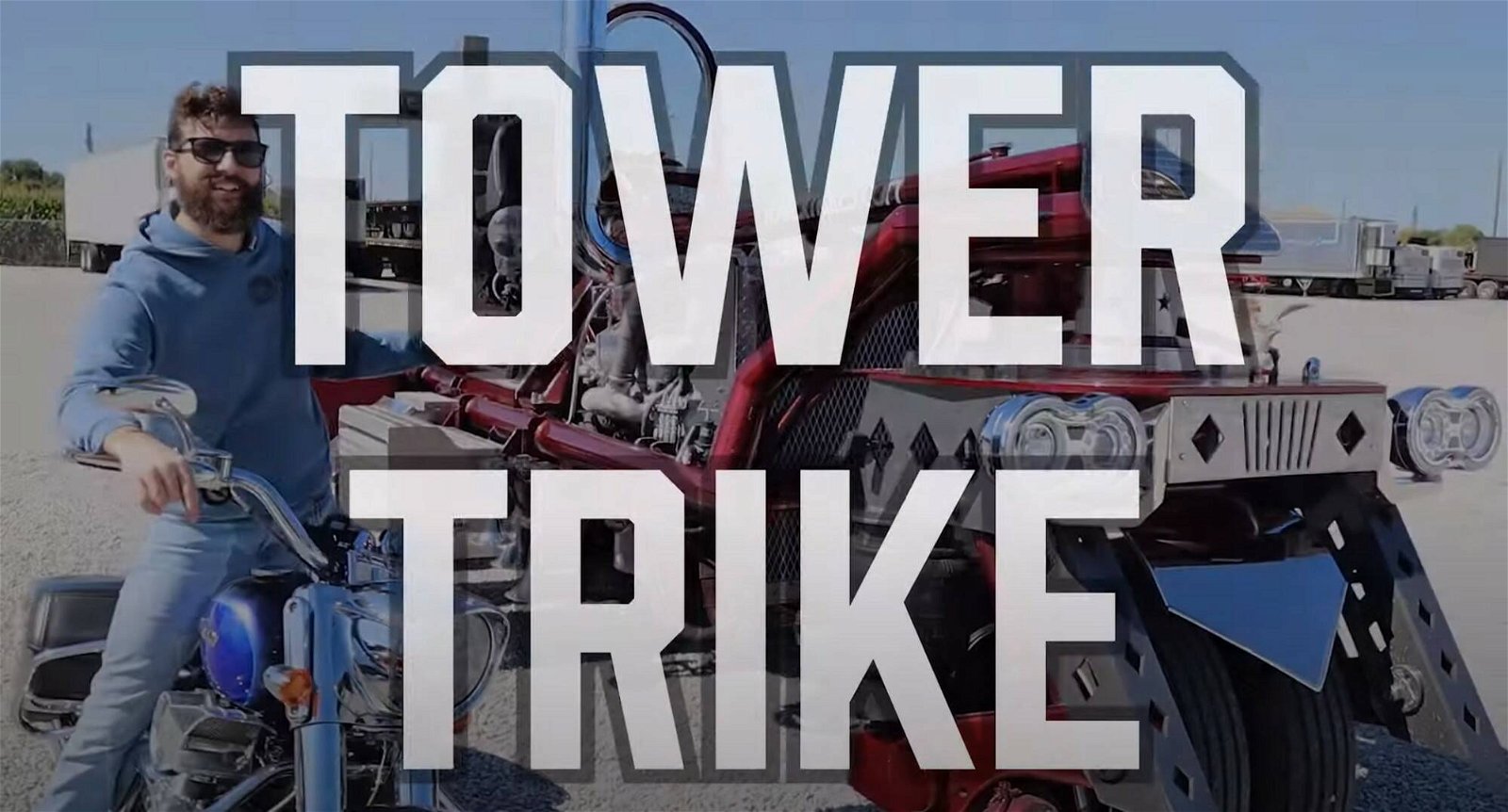 Immagine di The Tower Trike è la moto più grande al mondo