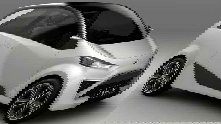 Immagine di Lotus Ethos, la citycar ibrida che non giunse mai sul mercato