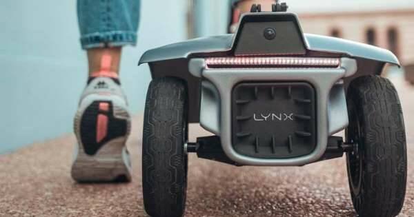 Immagine di Lynx, il monopattino elettrico a tre ruote realizzato dalla startup italiana