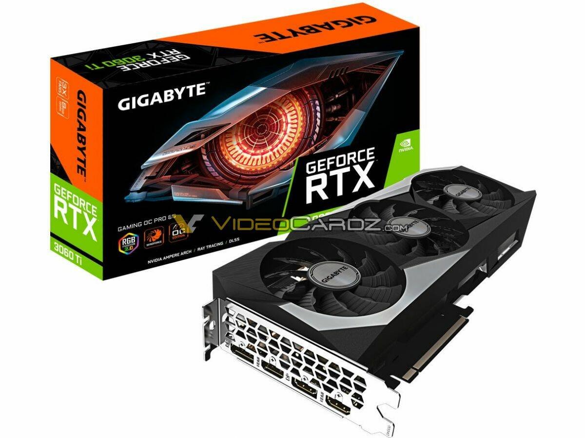 Immagine di Gigabyte GeForce RTX 3060 Ti, avvistati vari modelli ed i prezzi