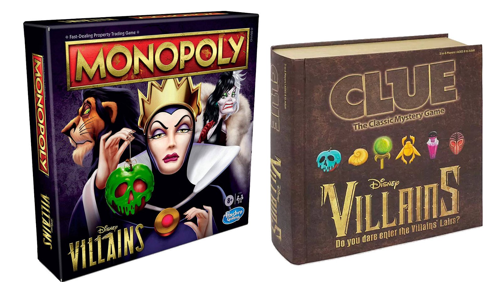 Immagine di Annunciati il Monopoly e il Cluedo dei cattivi Disney
