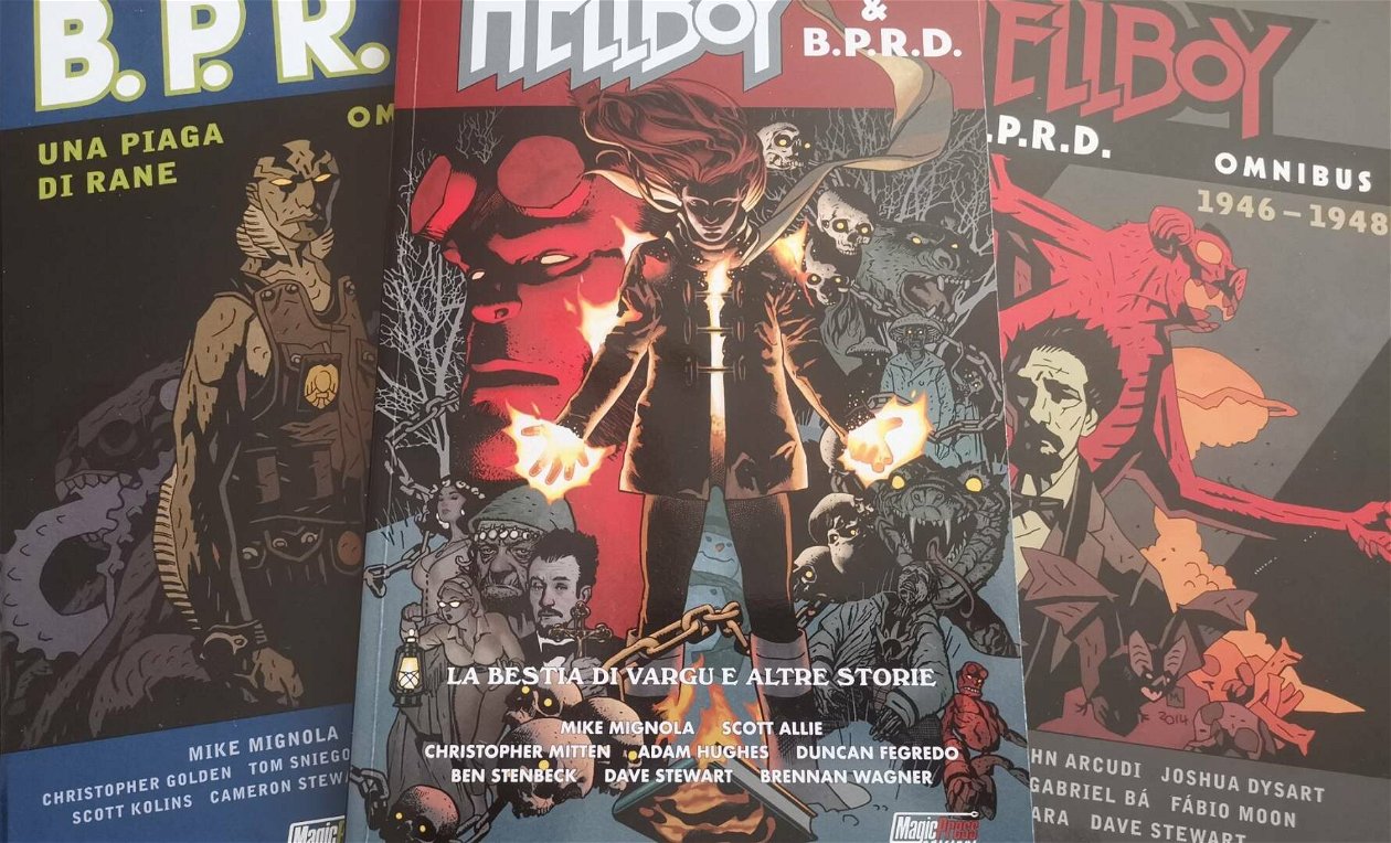Immagine di Hellboy & B.P.R.D.: La Bestia di Vargu e altre storie, recensione delle imprese di Red