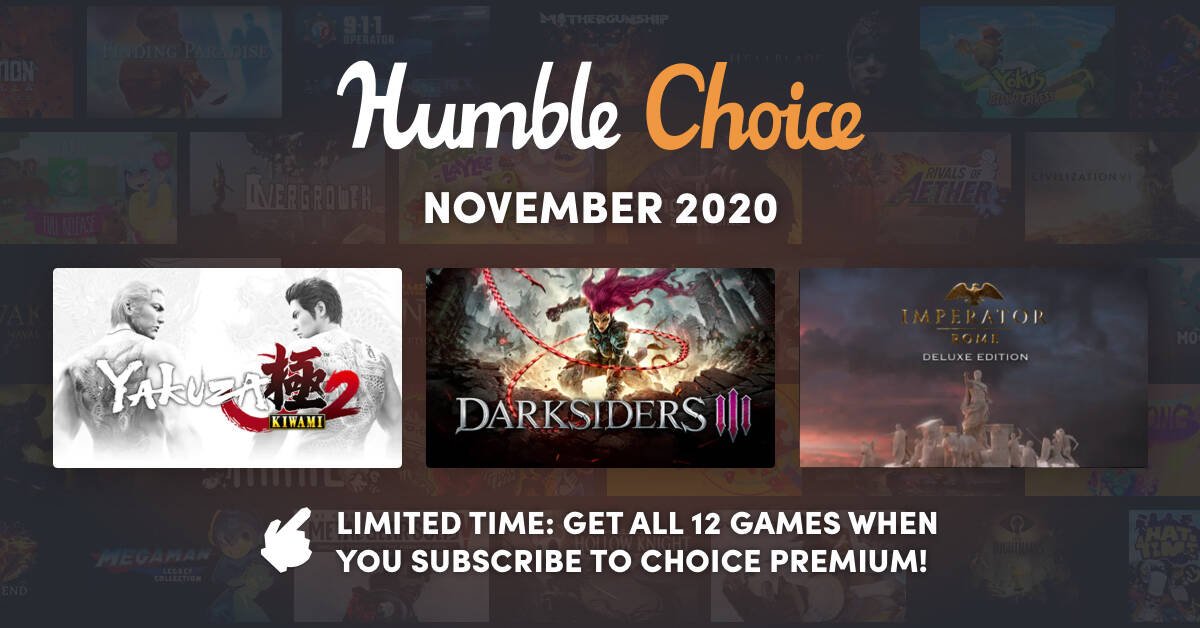 Immagine di Darksiders 3 e tanti altri giochi nel nuovo Humble Choice Novembre 2020