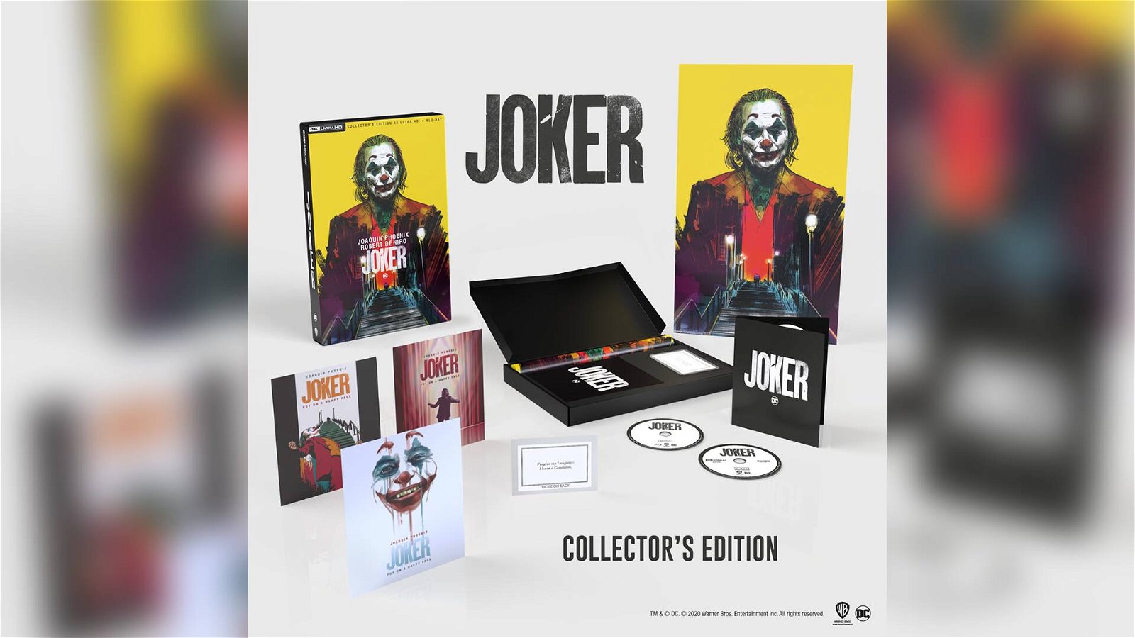 Immagine di Joker Collector's Edition, disponibile il cofanetto dal 9 dicembre