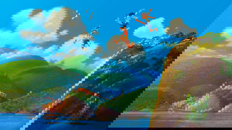 Immagine di Inside Pixar svela la creatura marina di Luca