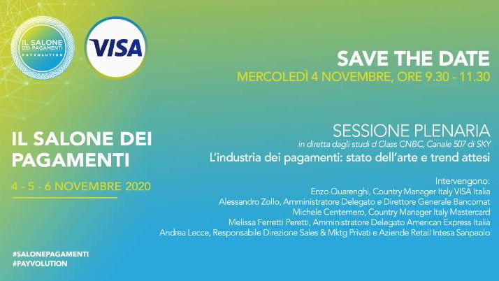 Immagine di Le novità di Visa al Salone dei Pagamenti 2020