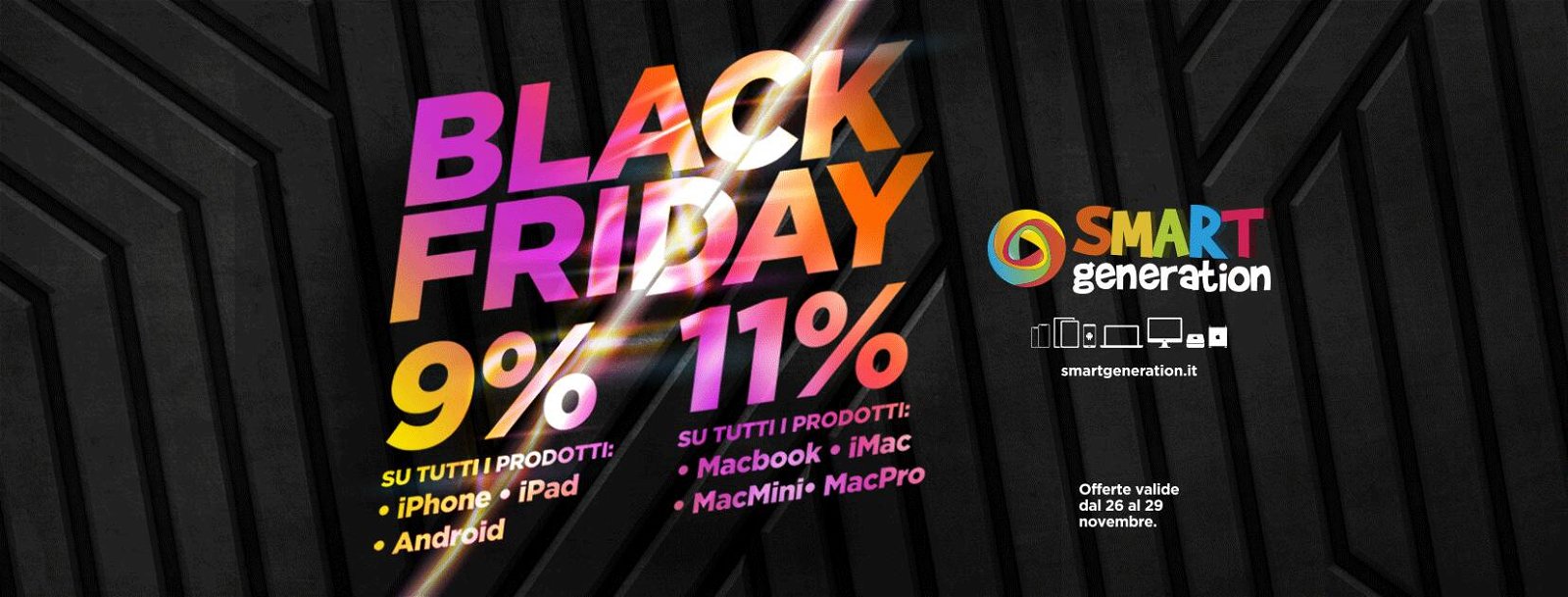 Immagine di MacBook e iPhone ricondizionati: fino a 240 euro di sconti extra per il Black Friday