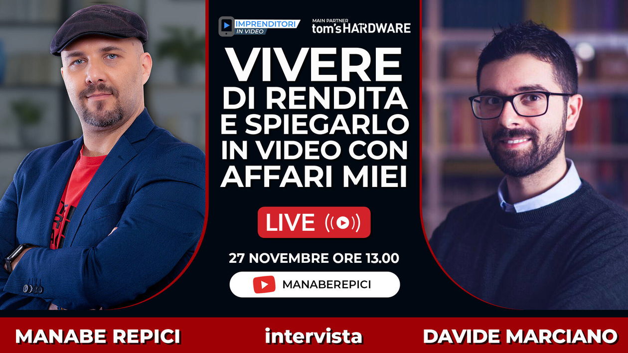 Immagine di Teaser: Vivere di rendita e spiegarlo in video con Affari Miei