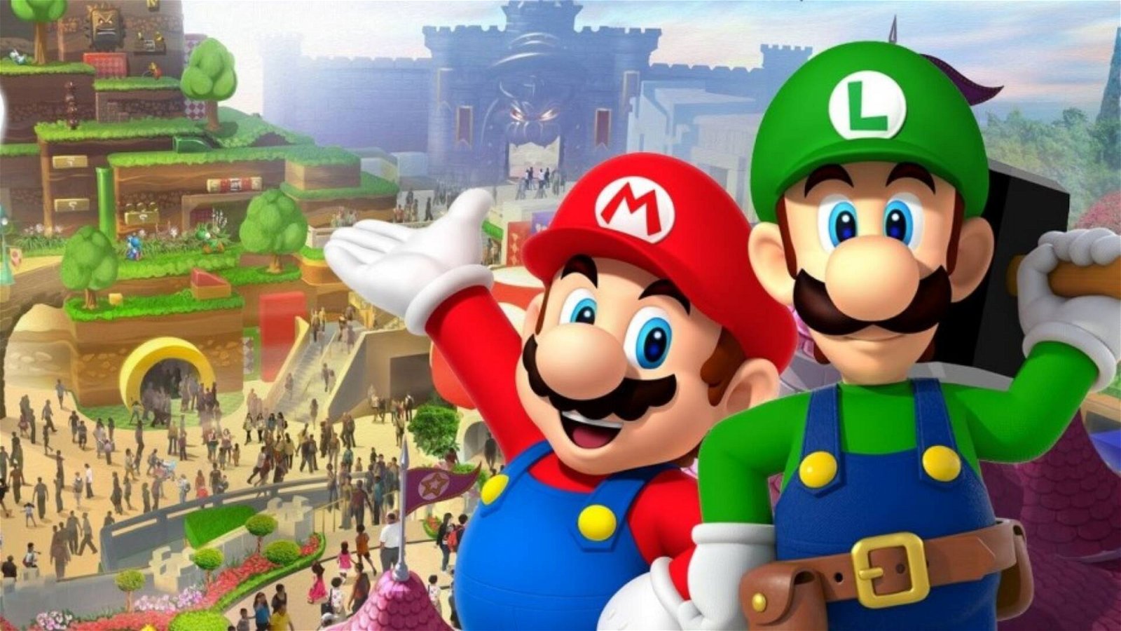 Immagine di Il Super Nintendo World svelato in una foto