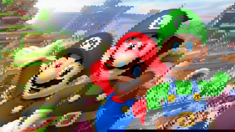 Immagine di Il Super Nintendo World svelato in una foto