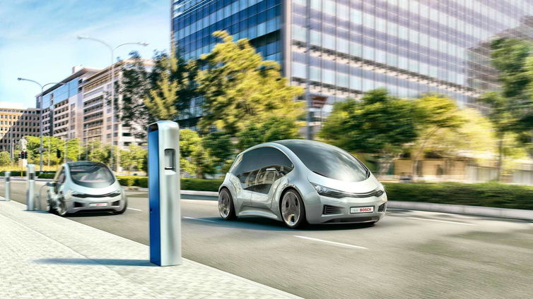 Immagine di Bosch: Il cloud per migliorare le auto elettriche