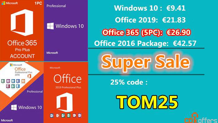 Immagine di Office 365 a soli 26 euro nelle offerte di CDKoffers