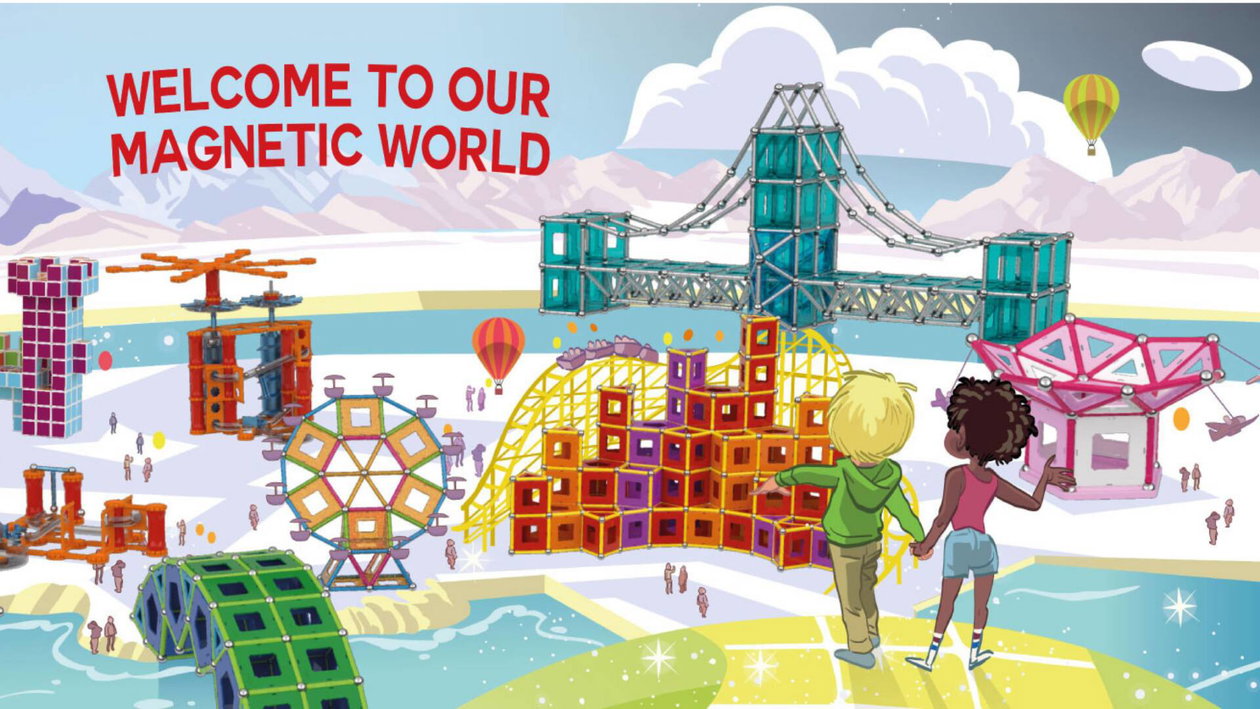 Immagine di Natale Amazon, fino al -30% sui set Geomag!